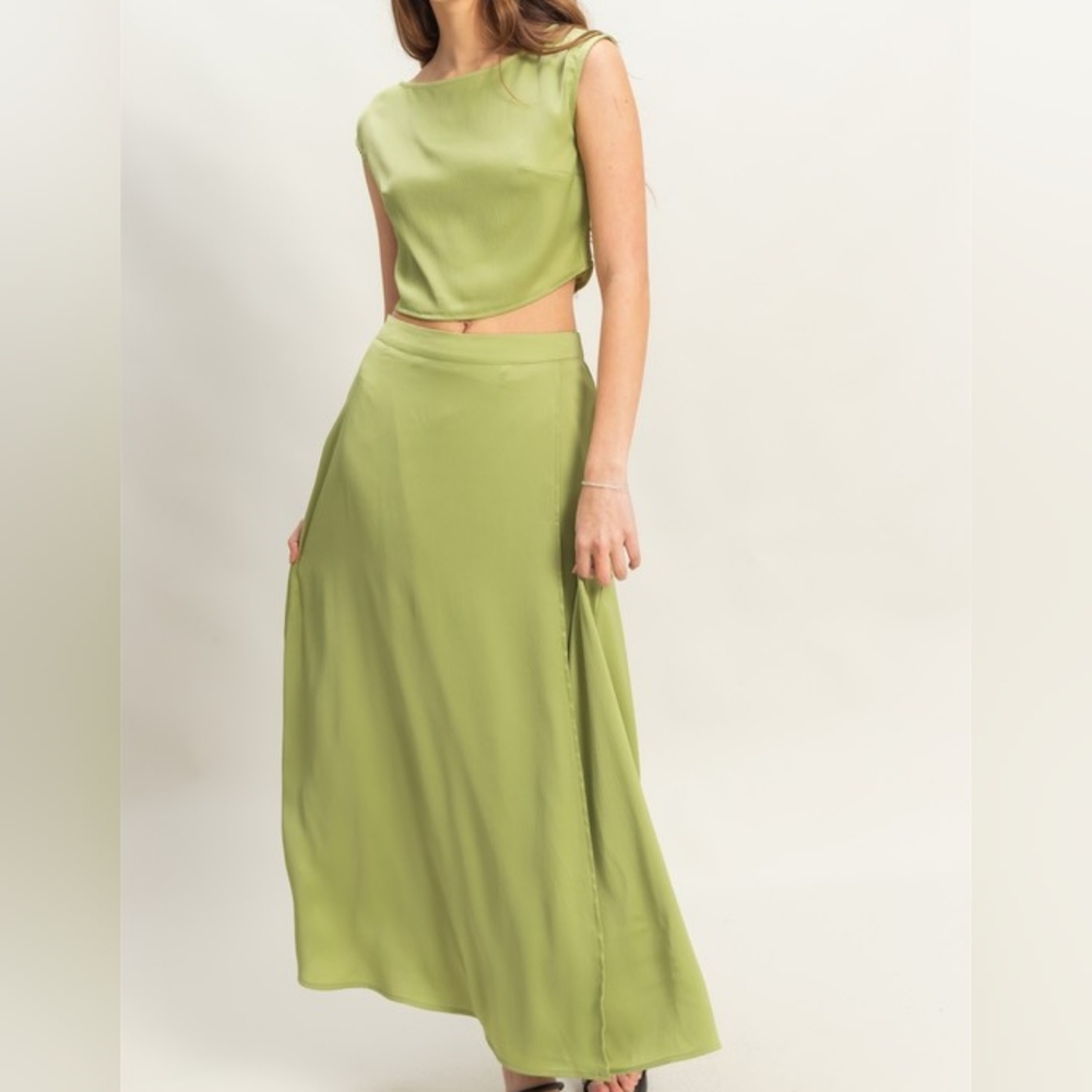 Dream In Matcha Maxi Set - Picture 8 of 10